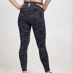 SoulCycle Brand Black Camo leggings. Not lulu.